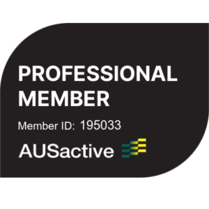 Ausactive membership badge